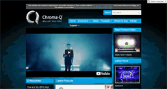 Desktop Screenshot of chroma-q.com